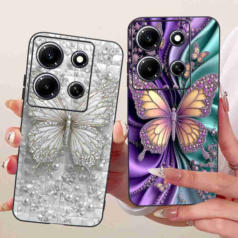 Чехол для телефона Infinix Note 30i X6716 Стильный окрашенный чехол для Infinix Note30i Note 30i Мягкий силиконовый ударопрочный чехол Fundas