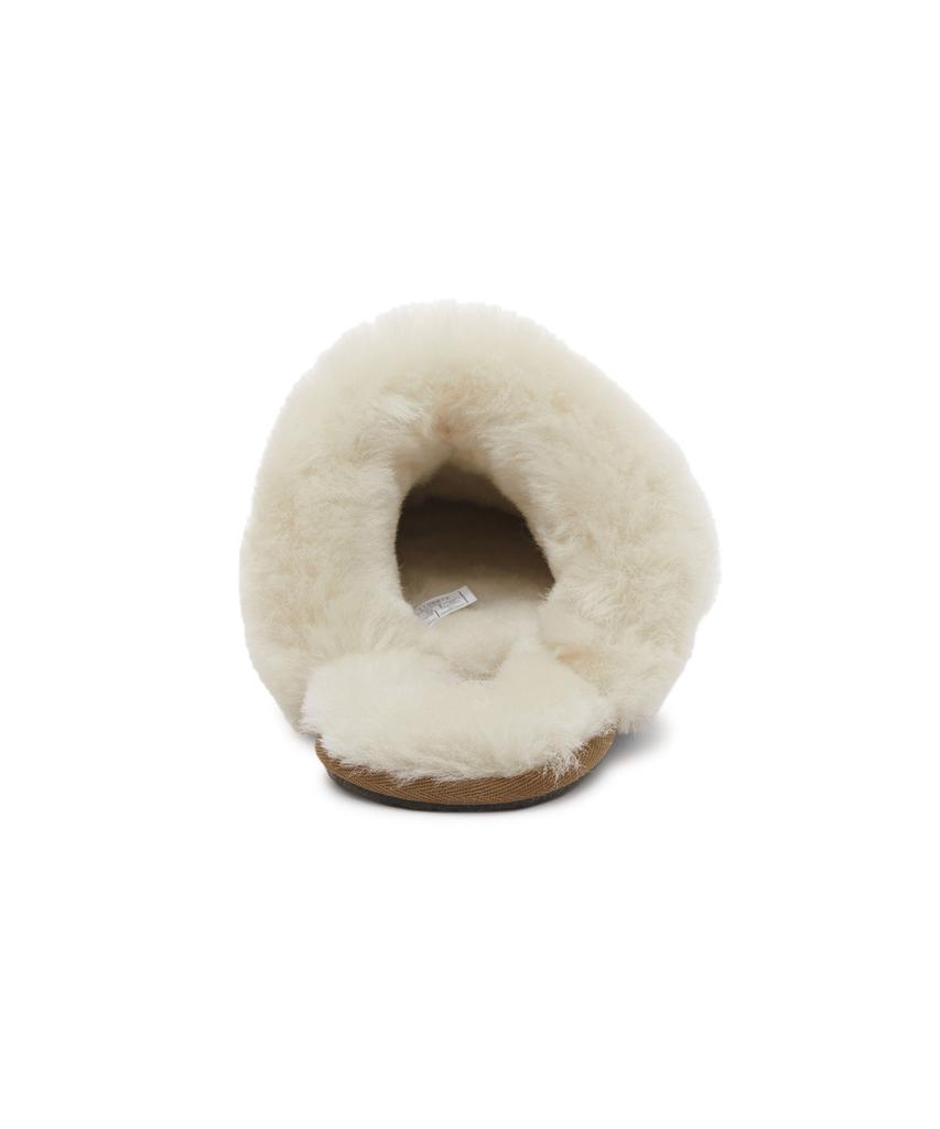 Ugg [Женские] Тапочки из замши и овчины (Scapette II) - Каштановый / 1106872Che