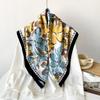 Роскошный шейный платок 90*90 см Бандана Высококачественная повязка на голову для женщин