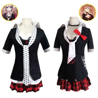 Scione Косплей Аниме Джунко Эношима Emboitement Inushio Kimuchi Dangan Ronpa Trigger Косплей Костюм