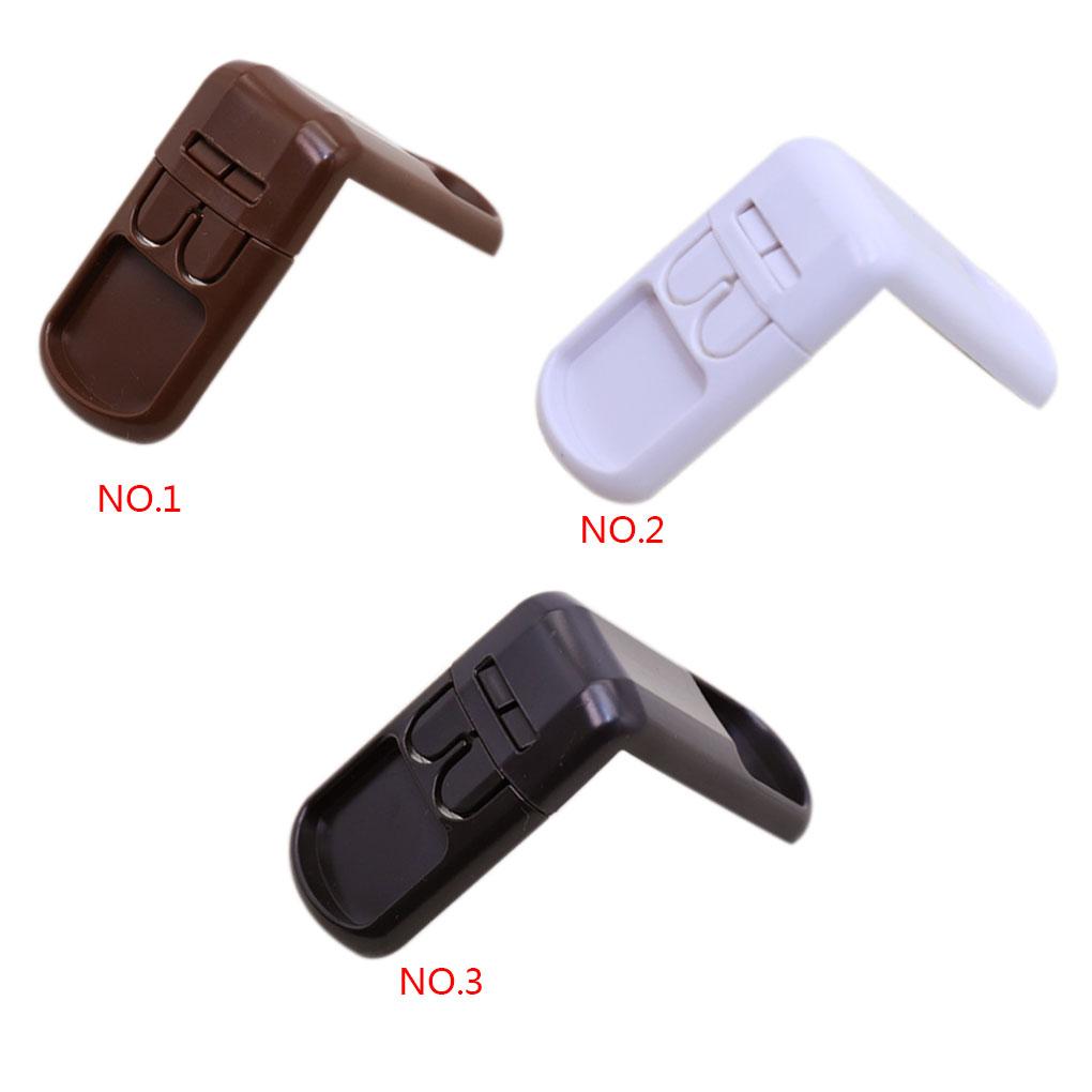 4 шт./комплект Новый многофункциональный замок безопасности для детей и малышей Двойная защелка Замки для ящиков, шкафов, дверей