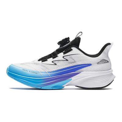 Детские кроссовки Hailang Comfortable Sports Non-Slip Wear-Stick Low-Top для бега Детские кроссовки White Blue A12435507-1