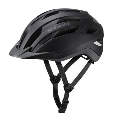 KABUTO Велосипедный Размер Матовый Сертифицированный SG WR-X Шлем, (Окружность головы 54-56 см), Цвет Черный,