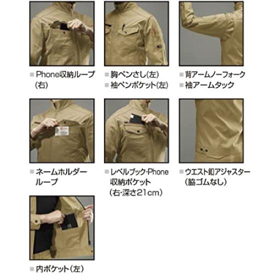 [BURTLE] Рабочая одежда BURTLE 7051 7052 Комплект верх и низ ВСЕ Сезоны Осень/Зима Унисекс Рабочая одежда (Военно-морской флот, LL)