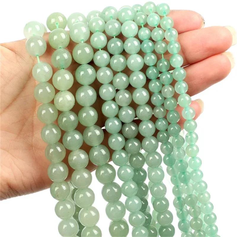 30pcs Natural Stone Beads Tiger Eye Agate Turquoise Rose Quartz Lapis Jade Opal Round Loose Beads for Jewelry Making DIY Bracelet 6mm