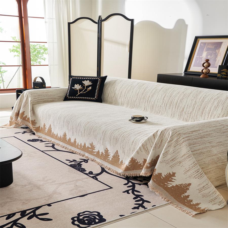 Universal Sofa Cover All-inclusive Chenille Sofa Towel Full Cover Cloth Light Luxury Anti-cat Scratch Non-slip Sofa Cushion