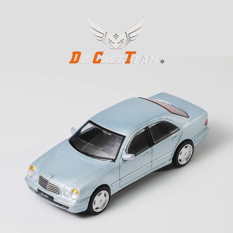DCT/Shadow 1/64 Mercedes-Benz E55 AMG (W210) Машинка из сплава Игрушки Мотоцикл Металлическая литая модель Детский Рождественский подарок Игрушки для мальчиков