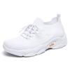 Lucyever Soft Sole Knitted Sneakers For Women Comfort Breathable Casual Sports Shoes Woman Platform Lace Up Running Shoes Female
