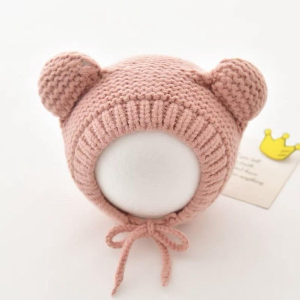 Windproof Pullover Cap Warm Ear Protection Hat New Beanie Hat  for 1-2Y