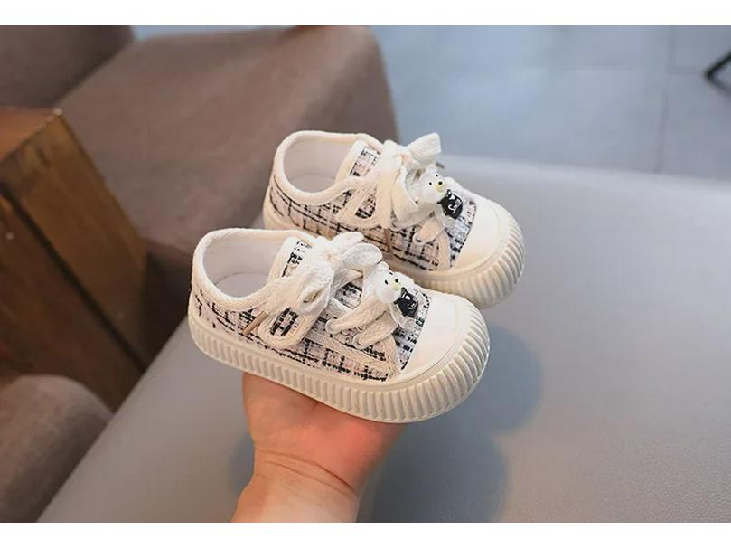 Children's Canvas Sneakers: Breathable Autumn Shoes for Boys and Girls, Ages 1-6