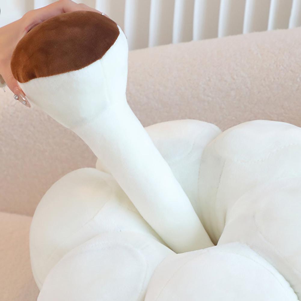 Garlic Plush Pillow, 15.7 Inch Garlic Plush Toy, Vegetable Stuffed Pillow For Home Living Room Bedroom Decor, Soft Pillow Toy For Boys Girls Kids