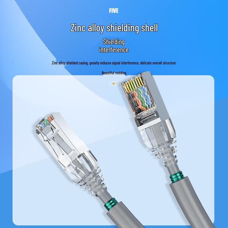 FYZ Экранированный бронированный сетевой кабель Cat5e