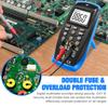 Holdpeak True RMS Digital Multimeter 6000 Counts NCV Auto/Manual Range AC/DC Voltage Current Temp Capacitance