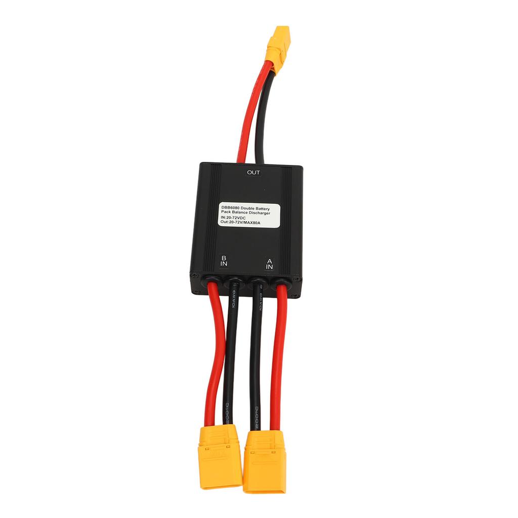 Преобразователь разряда двух аккумуляторов для электровелосипеда 20 В в 72 В, параллельный модуль-адаптер для двух аккумуляторов