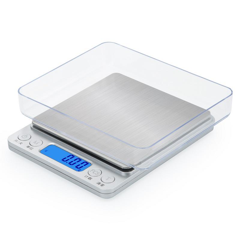 I2000 Precision Kitchen & Jewelry Electronic Scale, 0.01g, USB Rechargeable, Mini Gram Scale