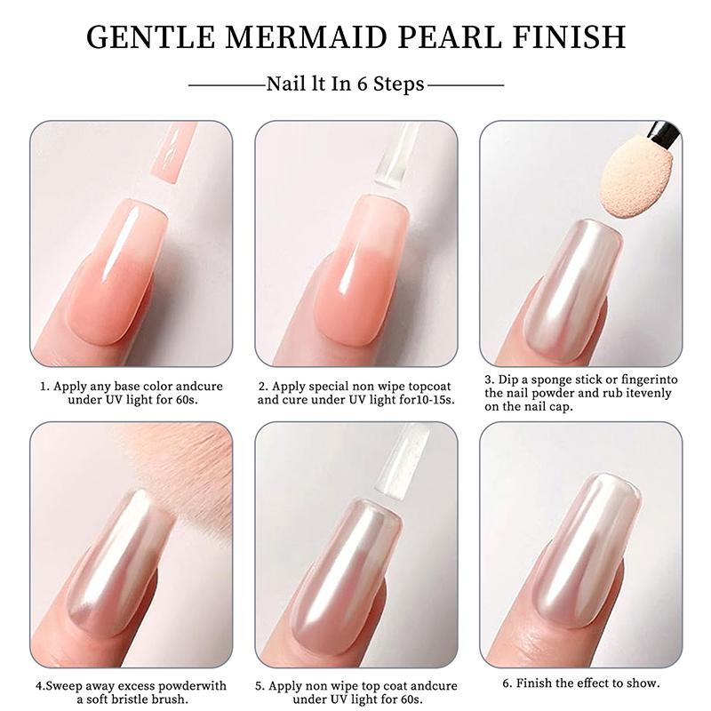 1 Банка Покрытие Аврора Хром Порошок для Ногтей Оранжевый Высокий Блеск Лунный Свет Зеркало Мелкий Блеск Пигмент Аврора Жемчуг Втирающий Пыль Хром