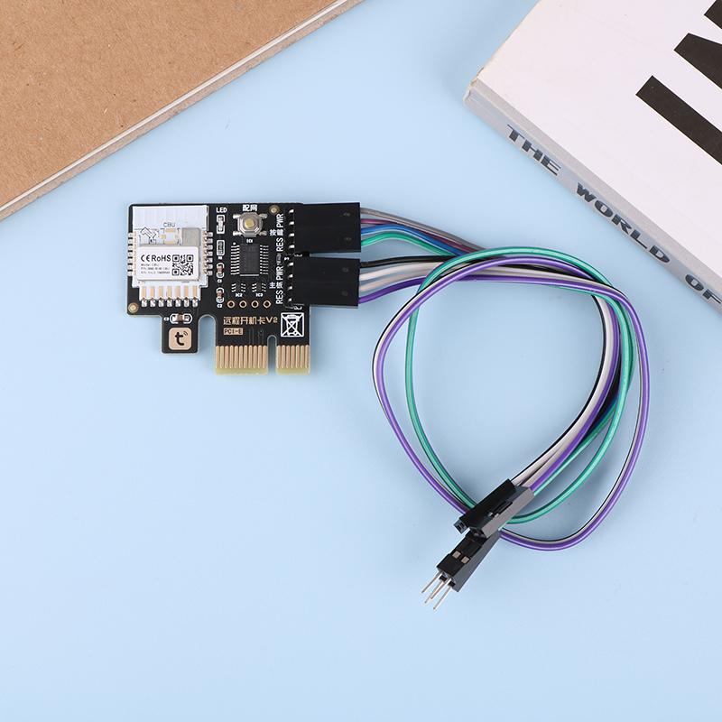 A3 Tuya Wifi Выключатель питания ПК Карта запуска для удаленного рабочего стола для телеработы PICE MINI