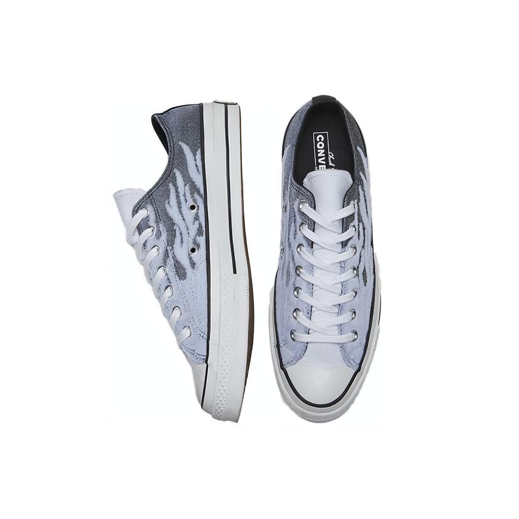 Converse Archive Flames Chuck 1970-х Низкие 'Черный Серый' 166713C