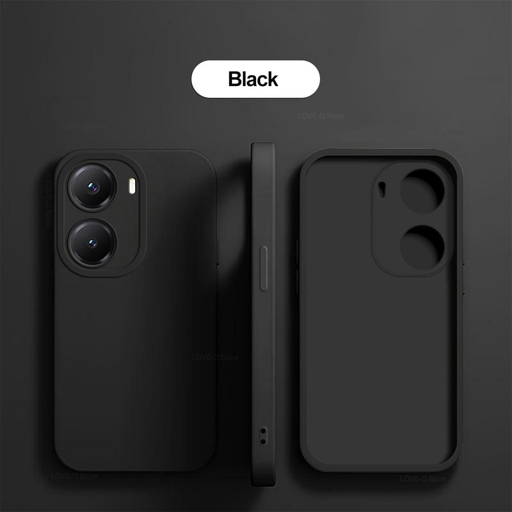 Для Poco X7 Pro Чехол Роскошный жидкий силиконовый чехол для телефона Xiaomi Poco X7 Pro 5G Противоударный защитный чехол