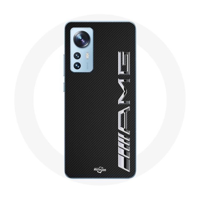 Case for Xiaomi Mi 12 / 12X Amg Logo Carbon Texture