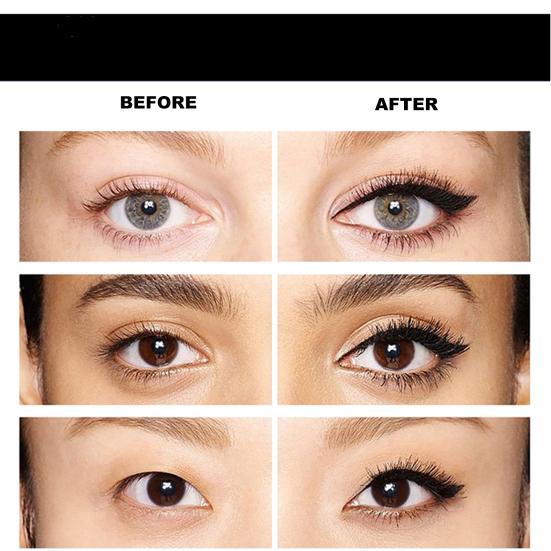 3,5 г подводка для глаз с двойной головкой, натуральный экстракт, водостойкая подводка для глаз, жидкая быстросохнущая подводка для глаз