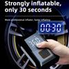 Беспроводной насос для шин и портативный компрессор для велосипеда с цифровым дисплеем, 4 режима, портативный, перезаряжаемый, для автомобильных шин, двигателя, велосипеда, мяча