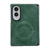 PU Sheepskin Leather Luxury Magnetic Case for Samsung Galaxy Z Fold 8 Ultra 8 7 6 5 Wireless Charging Hinge Protective Cover