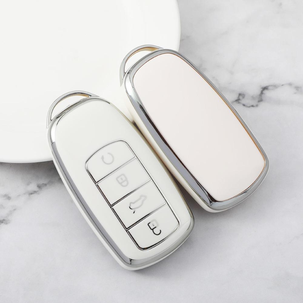 Чехол-накладка для ключа автомобиля Silver Edge для Chery Tiggo 8plus 8pro 7plus Kunpeng Edition Arrizo 5