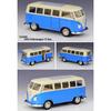 Масштаб 1/24 Welly 1963 Volkswagen T1 Bus, модель автомобиля из сплава, литье под давлением, металлические игрушечные автомобили, модель автомобиля, коллекция высокой имитации, детские подарки