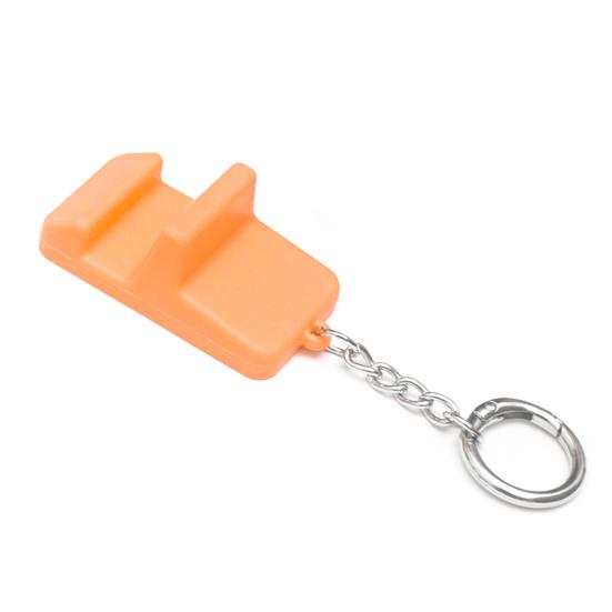 Holder Keychain Pendant Portable Plastic Phone Stand Mini Desk Cellphone