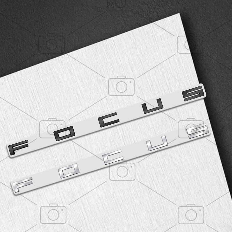 cjgnvt1 Car Metal Body For Ford Focus ST Line MK3 MK4 MK6 MK7 Logo Letter Decals Styling Badge Trunk Fender Emblems Sticker Accessories