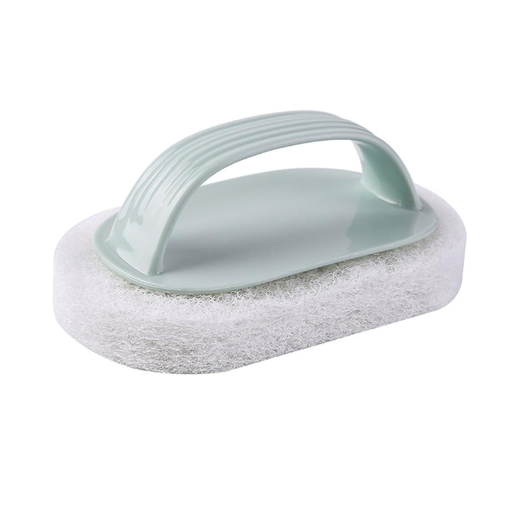 Щетка для мытья ванны, эффективная с Т-образной ручкой, губка для ванны, скруббер для кухни, ванной комнаты, плитка