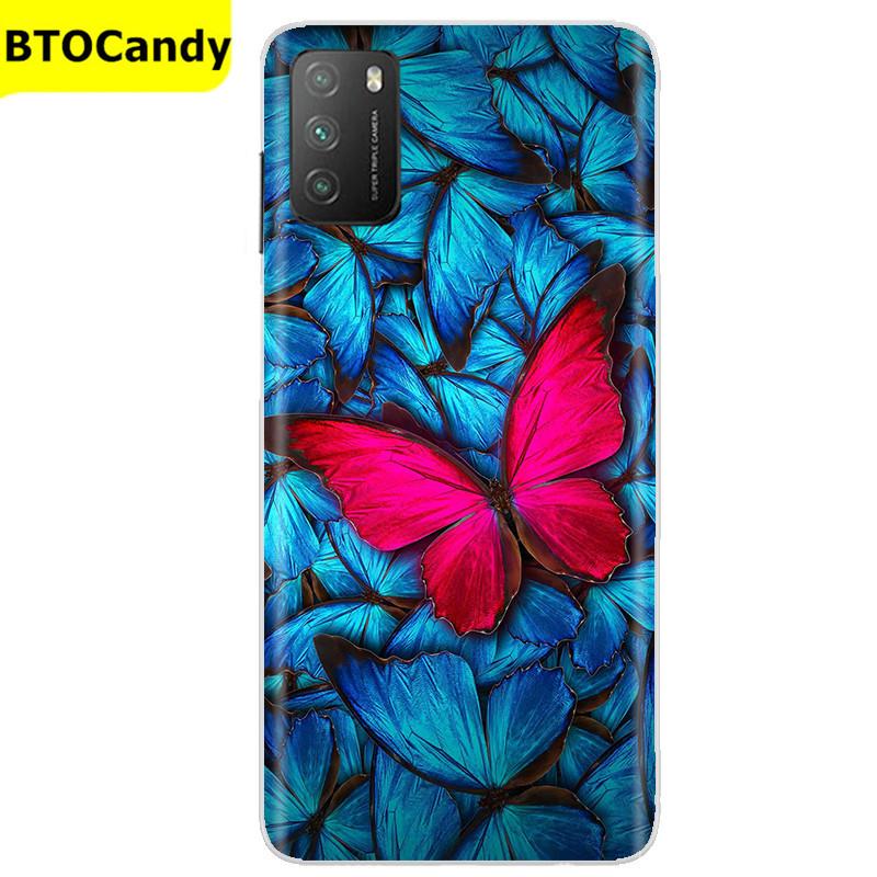 Чехол для POCO M3, мягкий силиконовый чехол для задней панели телефона для Xiaomi Poco M3 Pro 5G, задняя крышка, мягкий чехол из ТПУ для POCO M 3 M3, силиконовый чехол