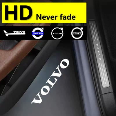2 шт. HD Для Rdesign XC40 XC90 XC60 S90 S60 S80 V40 V90 V60 Аксессуары Светодиодная лампа-проектор с логотипом, приветствующая на двери автомобиля