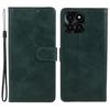 Leather Phone Cover for Honor X6a 4G Magnetic Clasp Calf Texture Wallet Stand Case