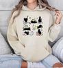 Autumn And Winter, Kitten Books, Printed Long Sleeve Top Trendy Fashion Women'S Hooded Sweater