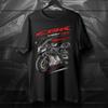 Мужская и женская футболка Honda Honda CBR1000RR Летняя мотоциклетная футболка Гоночная с коротким рукавом Весенняя Велосипедная Внедорожная Модная Верхняя одежда