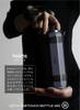 CB Japan Octabottle Long Shoulder a 460ml water bottle with a vacuum perfect for direct and a shoulder strap for carrying over the 460, insulated,