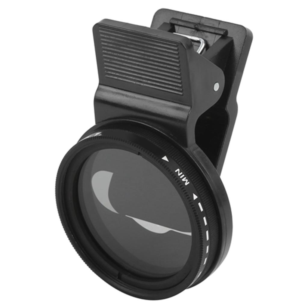 Veledge 37 мм регулируемый ND-фильтр линзы ND2‑400 нейтральной плотности для телефонов разных марок