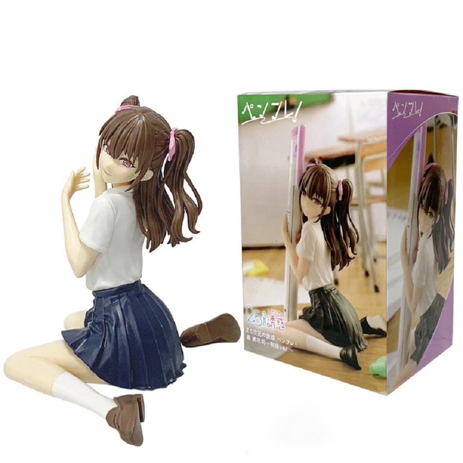 Аниме 2.5-мерное искушение Школьная форма Лилиша Оранжевая Красавица Лили Персонаж Форма Издание Милая Девушка ПВХ Модель Подарок