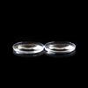 2Pcs Cardboard Virtual Reality Vr Biconvex Lenses Only 25Mm X 45Mm