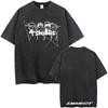 Washed Vintage Lngshot Cartoon Graphic T Shirt SHOT CALLERS Album 2026 Tshirts Men Women Kpop Fashion Trend Tshirt Streetwear