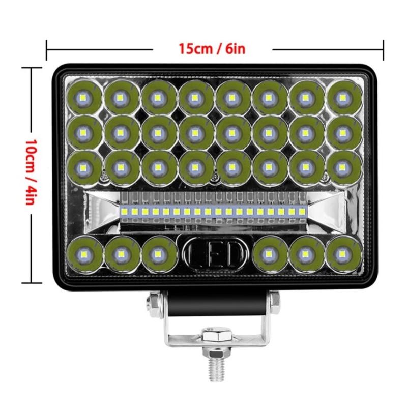 Мини прожектор 6-дюймов 288W для установки на авто мото водную технику