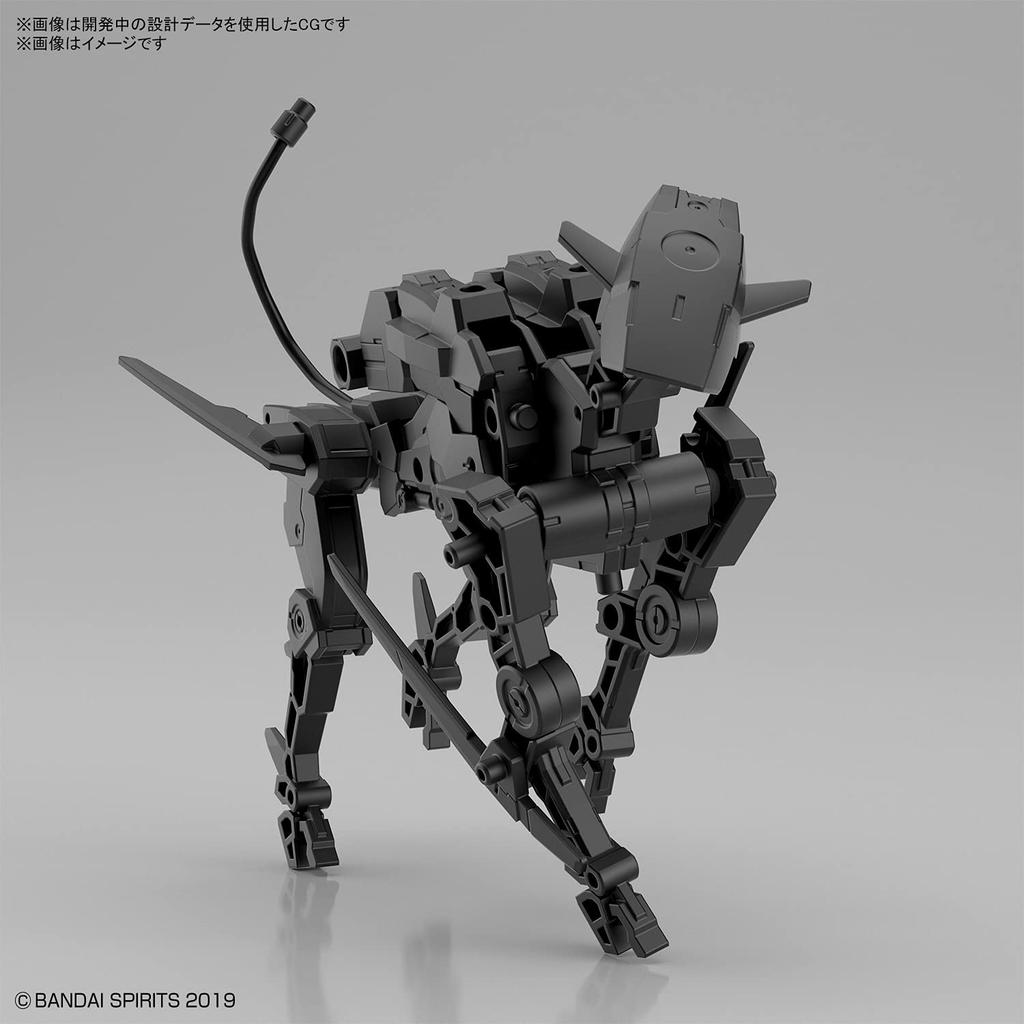 BANDAI SPIRITS 30MM 1/144 Exa Vehicle (Dog Mecha Ver.) 1/144 Scale Color-coded Plastic Model