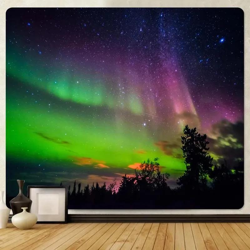 Гобелен для гостиной, спальни, планеты, Вселенной, сцены мечты, модный гобелен для украшения дома