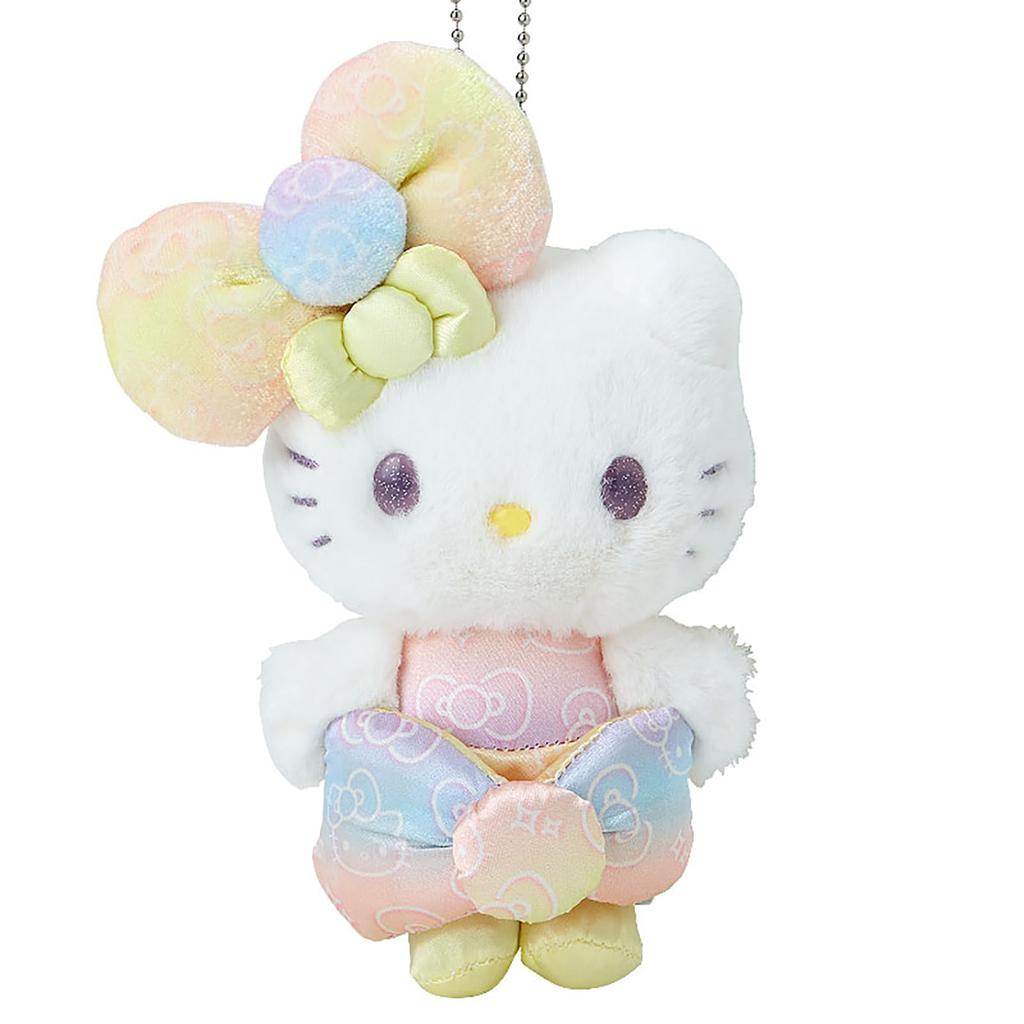 Mascot Holder Kitty 50th The Fashionable Ribbons Hello Mimmy 265659 [Sanrio] (Hello Birthday)