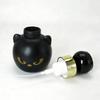 Lovely Black Puss Pattern Foam Soap Dispenser With Refillable Feature Creating Cats Paws Foam For Home Bathroom
