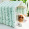 Chinchilla Tunnel Soft Plush Habitat House Decoration Animal Tunnel With Acrylic Door For Hedgehog Chinchilla Hamster Chewing