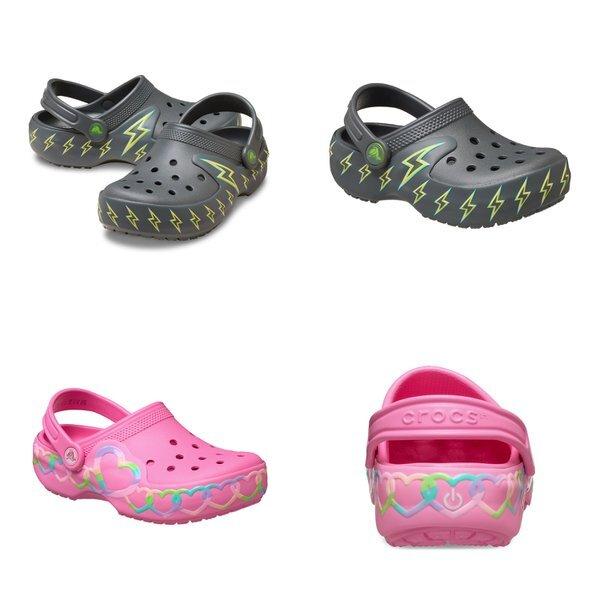 Crocs Kids Led Light Clog Ccycg2tslc11 175mm 200mm