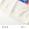 ELLE Heavy-Duty Print Hooded Sweatshirt